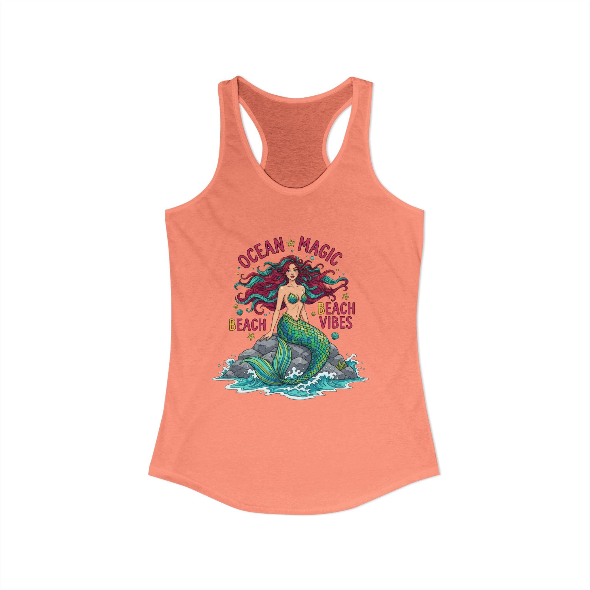 Ocean Magic Mermaid Women's Racerback Tank