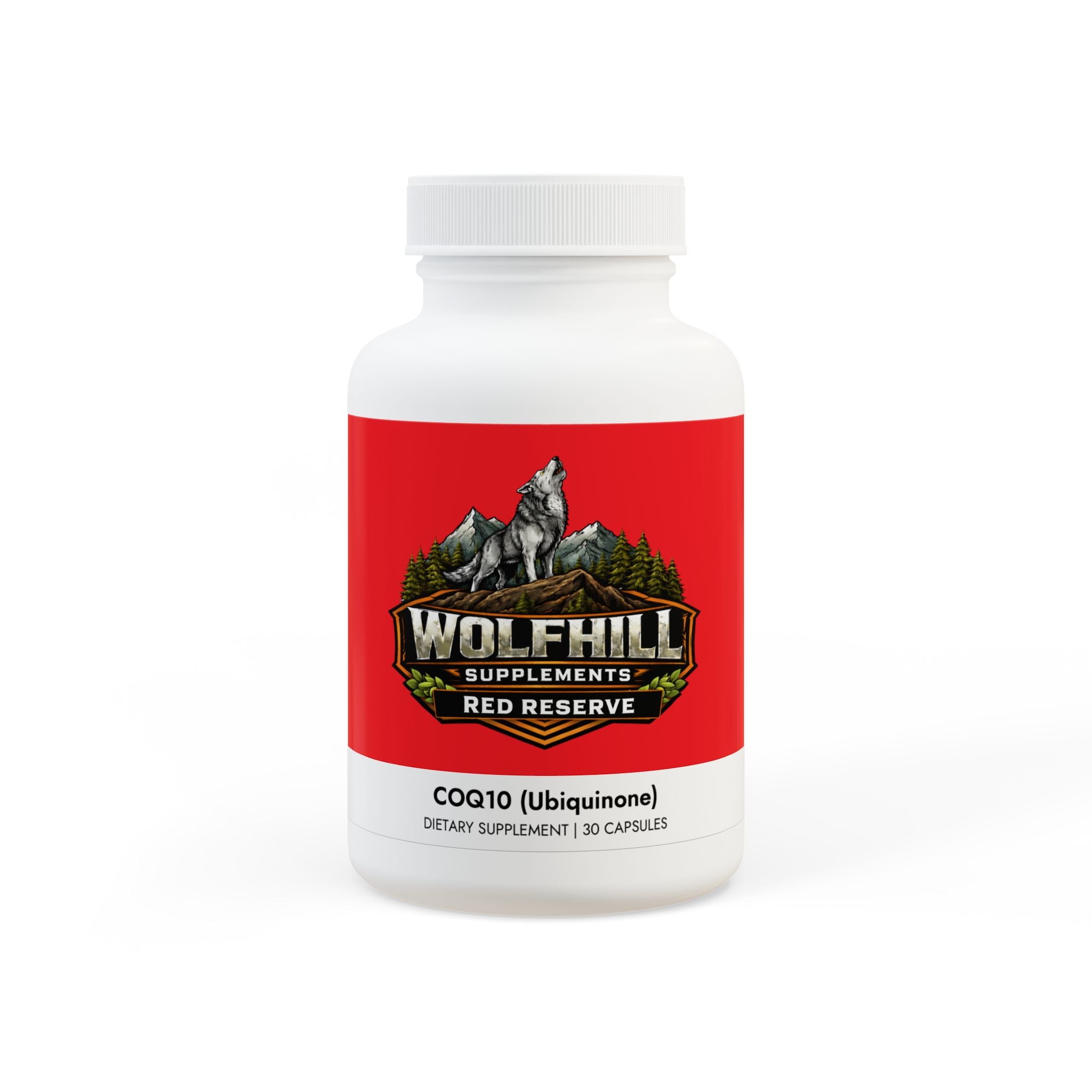 RED RESERVE™ CoQ10 (Ubiquinone) Supplement (30 Capsules)