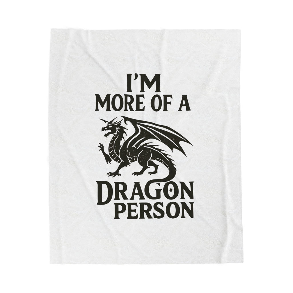 Velveteen Plush Blanket Fantasy Dragon
