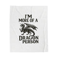 Velveteen Plush Blanket Fantasy Dragon