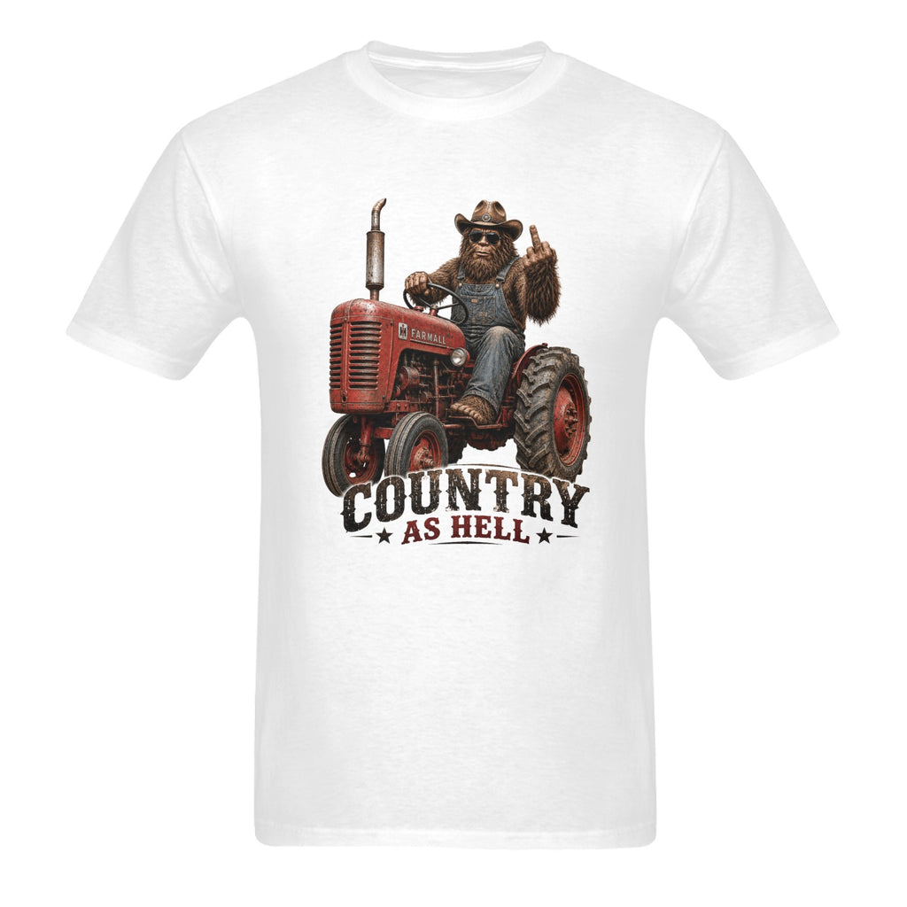 Country As Hell Bigfoot Tractor Tee