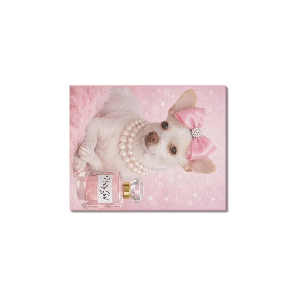 Coco ‘Pretty Girl’ – Glam Edition | Framed Canvas Print 8"x10"