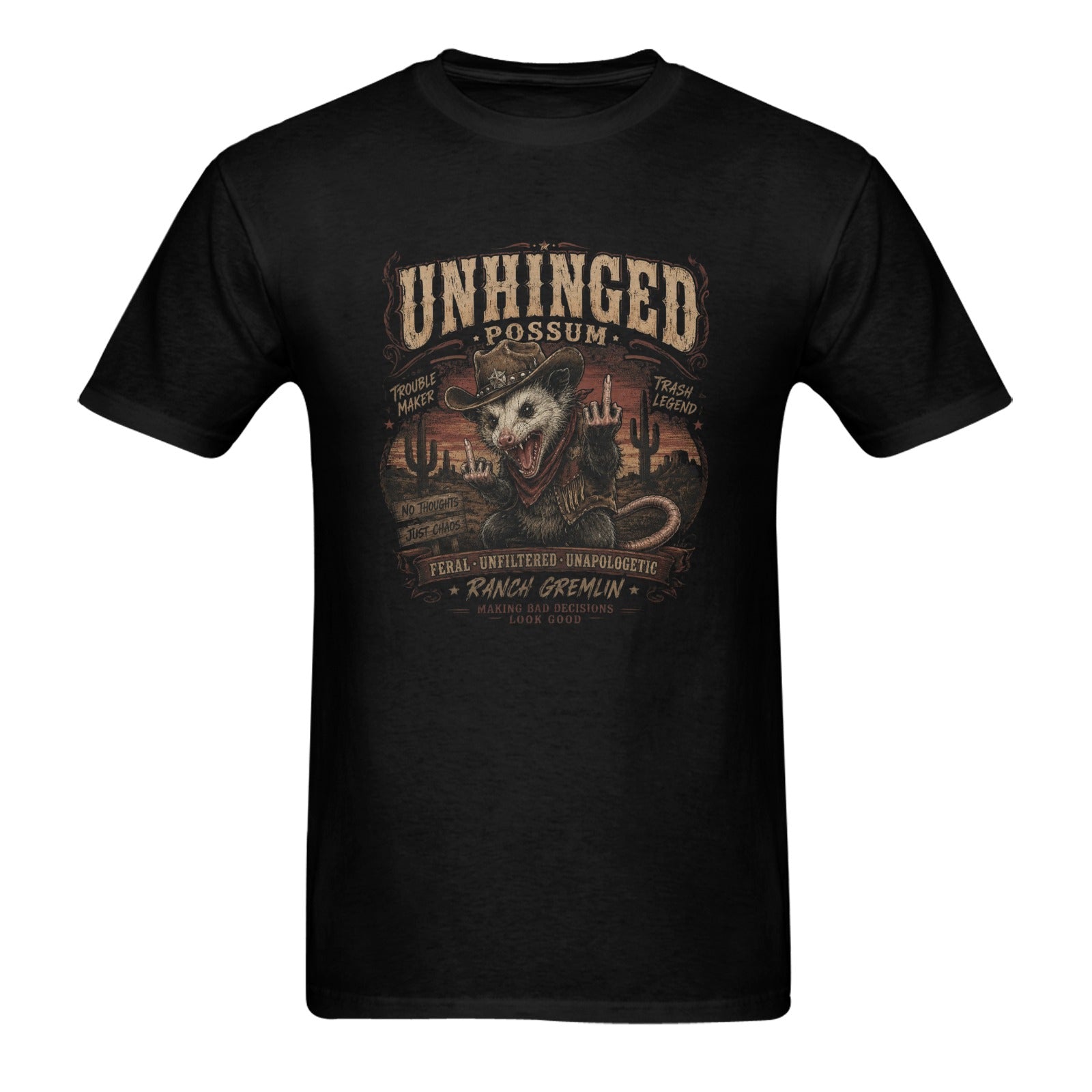 Unhinged Possum Pete   Tee — Unisex