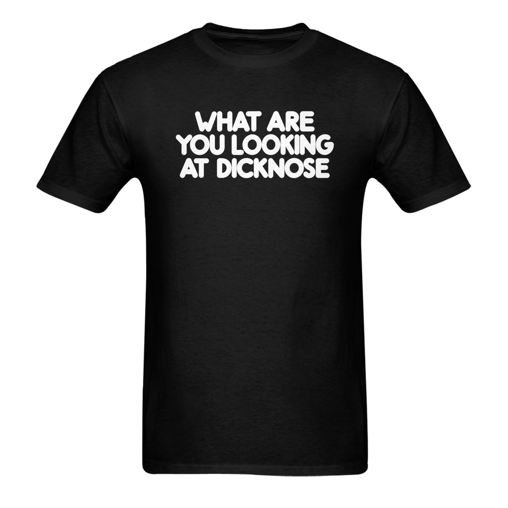 Retro 80s Movie Phrase Tee (DICKNOSE)