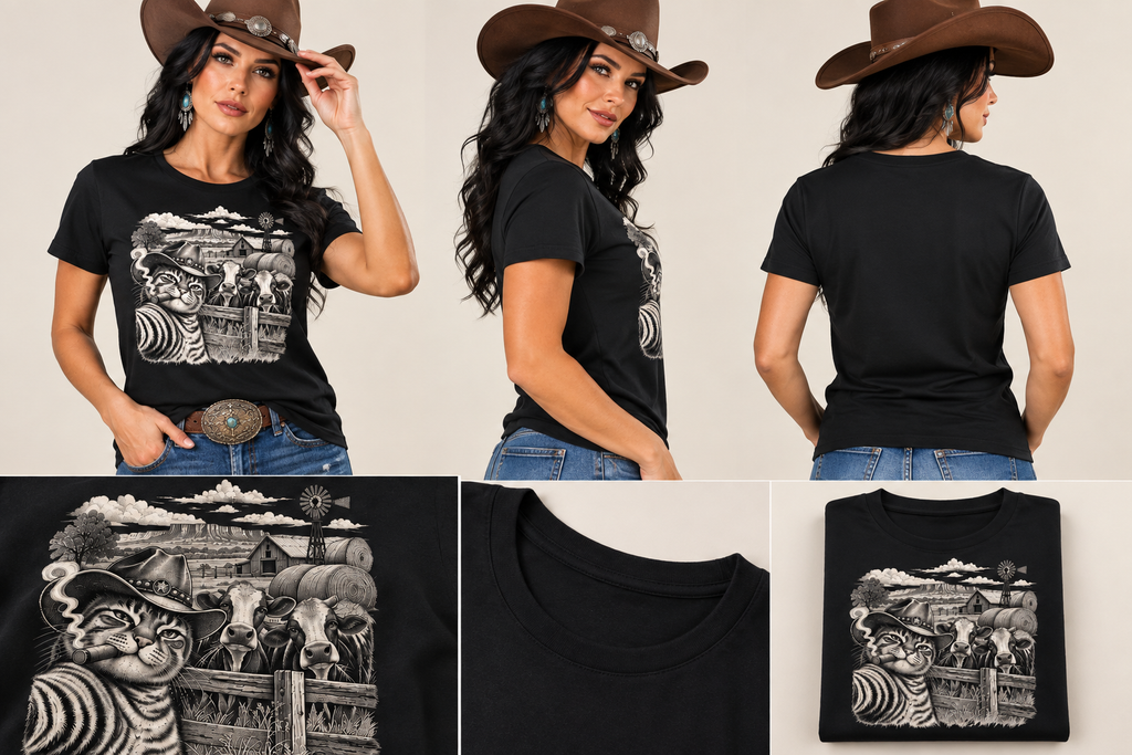 Ranch Selfie Unisex Western Tee