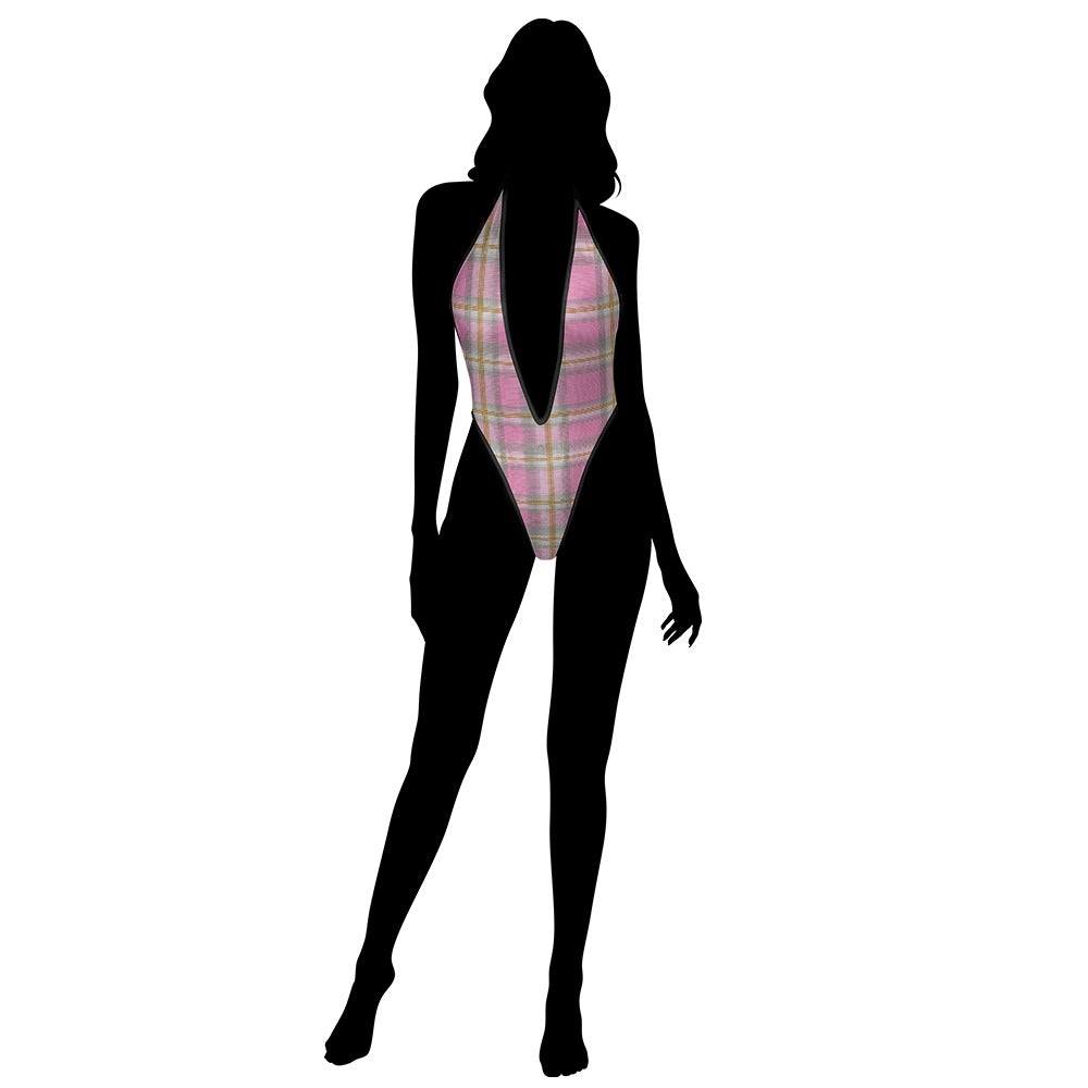 Country Darlin’ Collection Women’s Sexy Deep Plunge Halter Bodysuit  🍒💋
