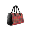 Red Tartan Boston Bag | Wolf Hill Ranch Designs