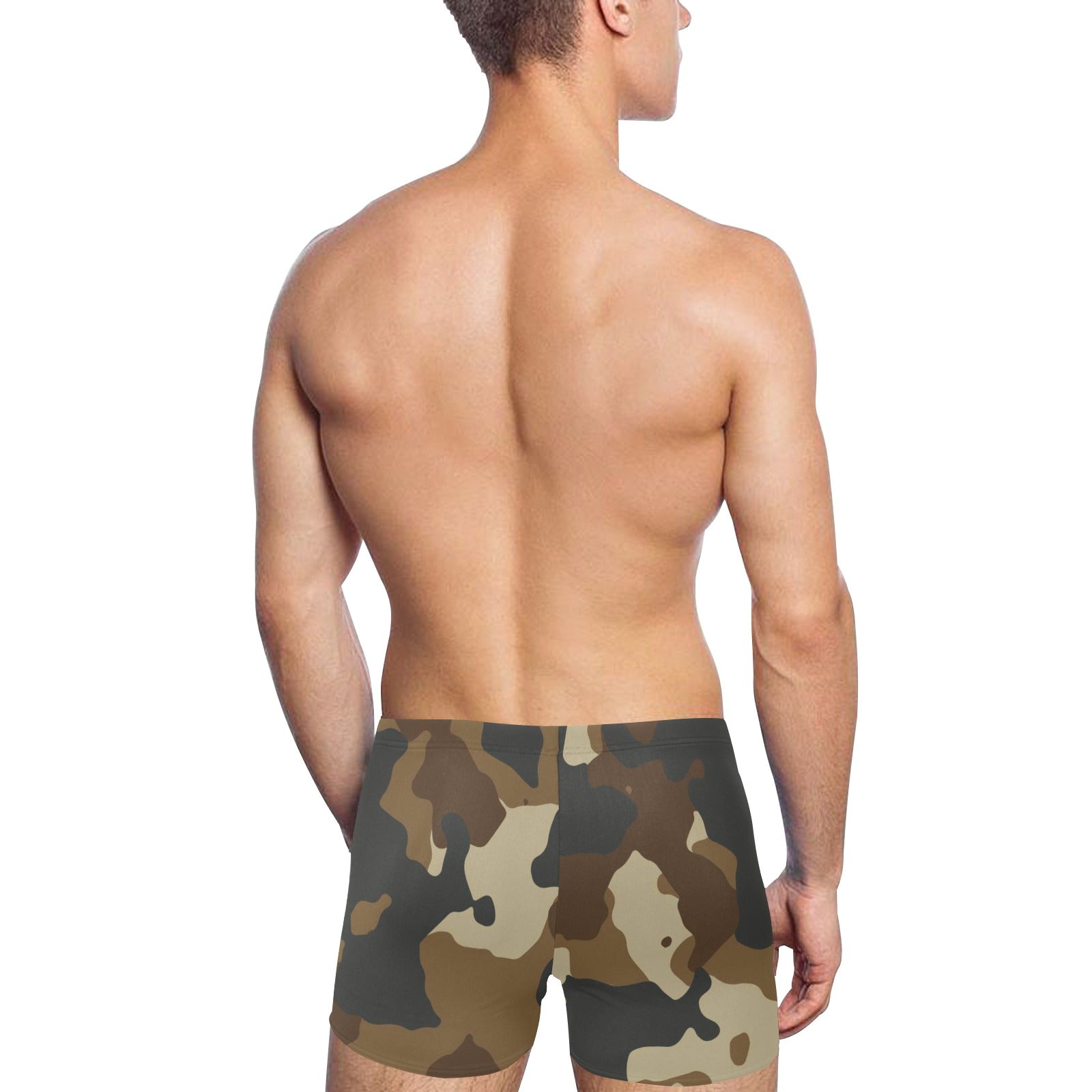 Men's Swimming Wolf Hill Camo Performance Trunks