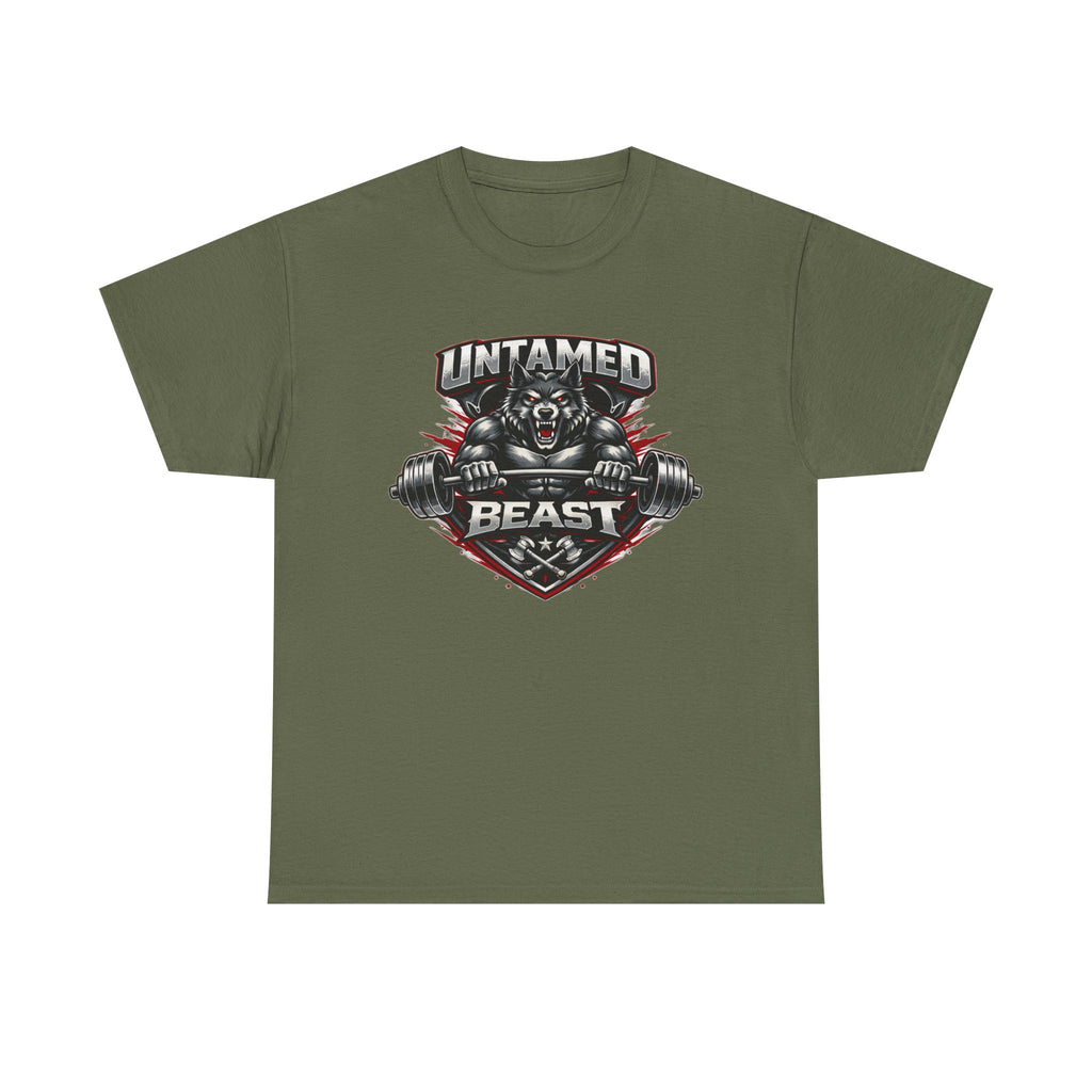 Untamed Beast Workout T-Shirt — Weightlifting Gym Tee Unisex