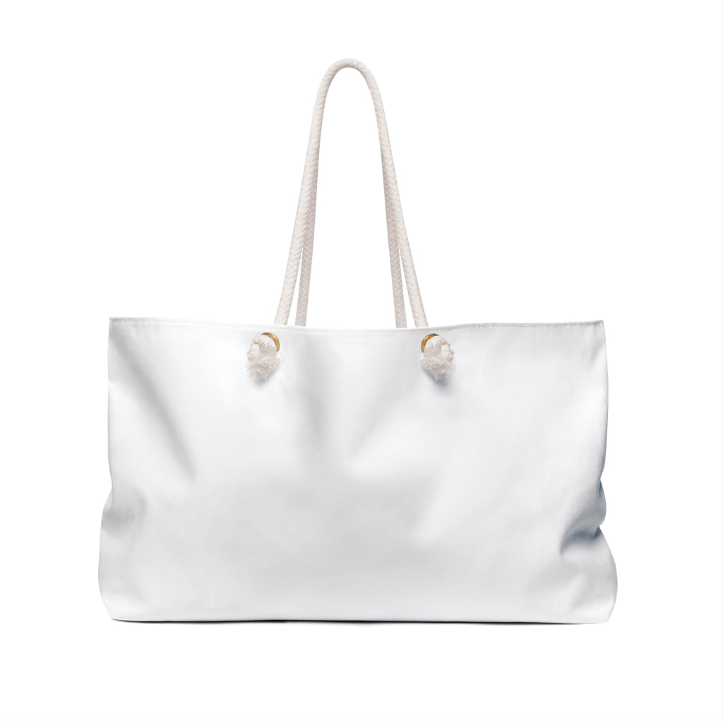 Weekender Bag — "Love Is a Cowboy" Canvas Travel Tote Trendy Tote  Farm life