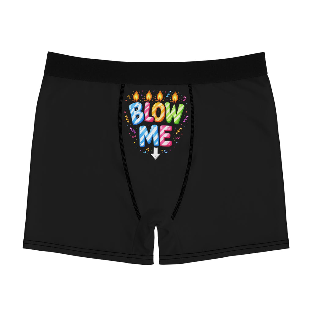 Blow Me Boxer Briefs — Funny Novelty Men's Underwear