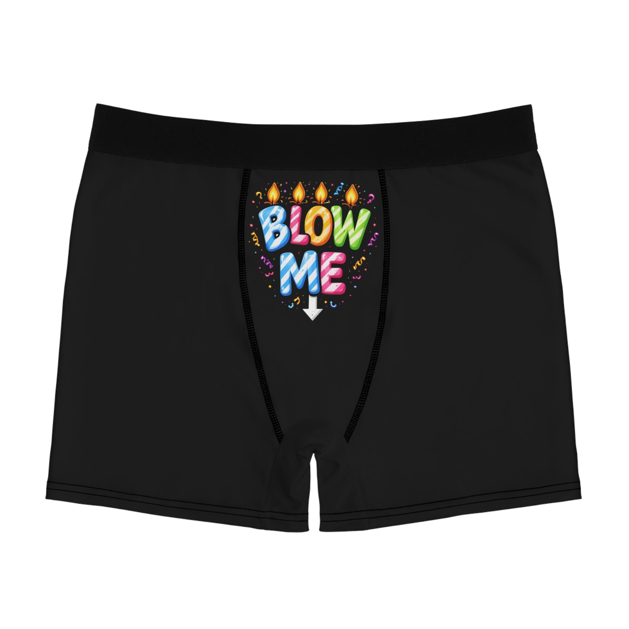 Blow Me Boxer Briefs — Funny Novelty Men's Underwear