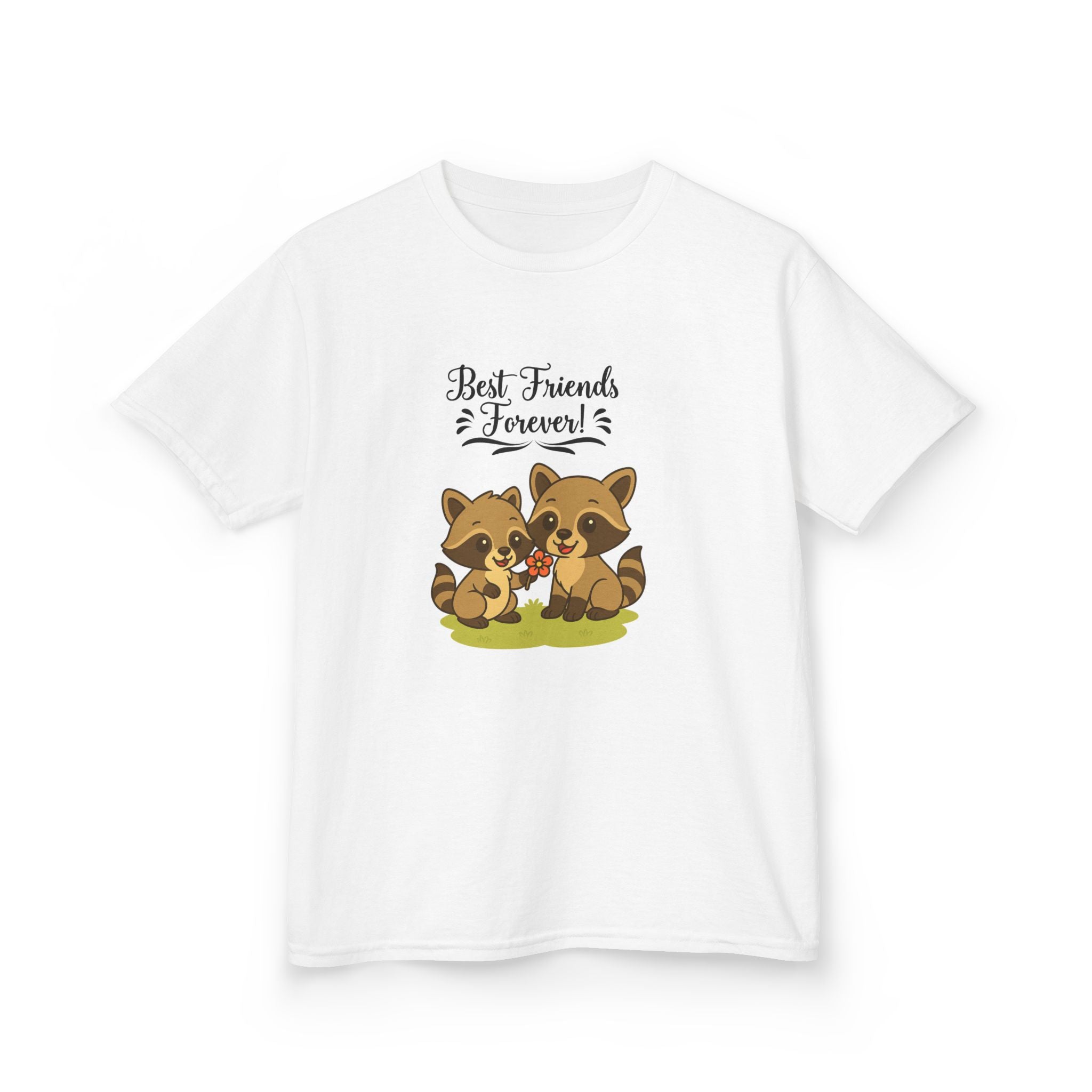 Kids Tee - "Raccoon Besties" Design