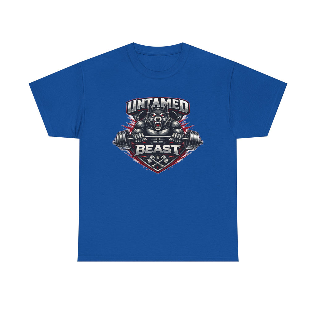 Untamed Beast Workout T-Shirt — Weightlifting Gym Tee Unisex