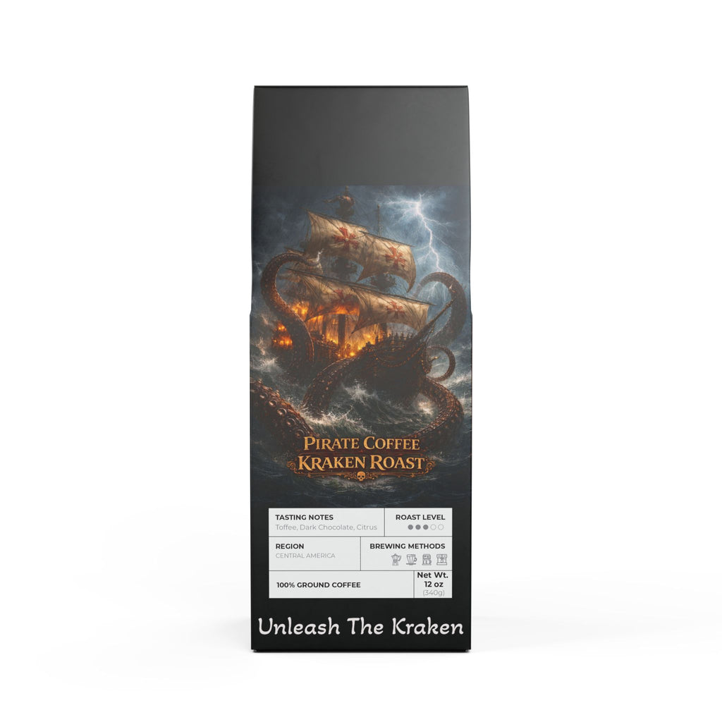 Wolf Hill Ranch Pirate Coffee Kraken-Roast (Medium Roast)