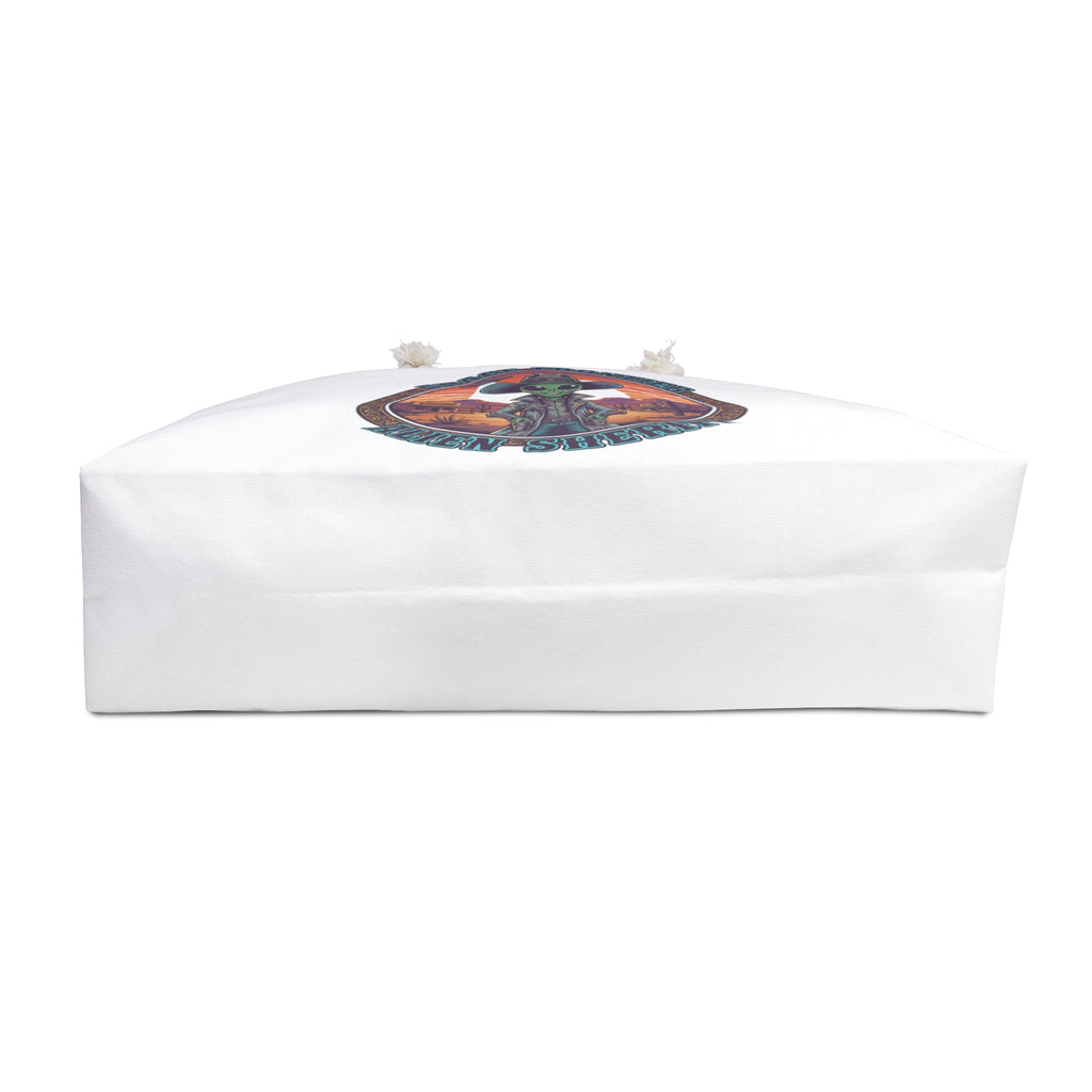 Alien Sheriff Weekender Bag — Space Frontier Cowboy Travel Tote