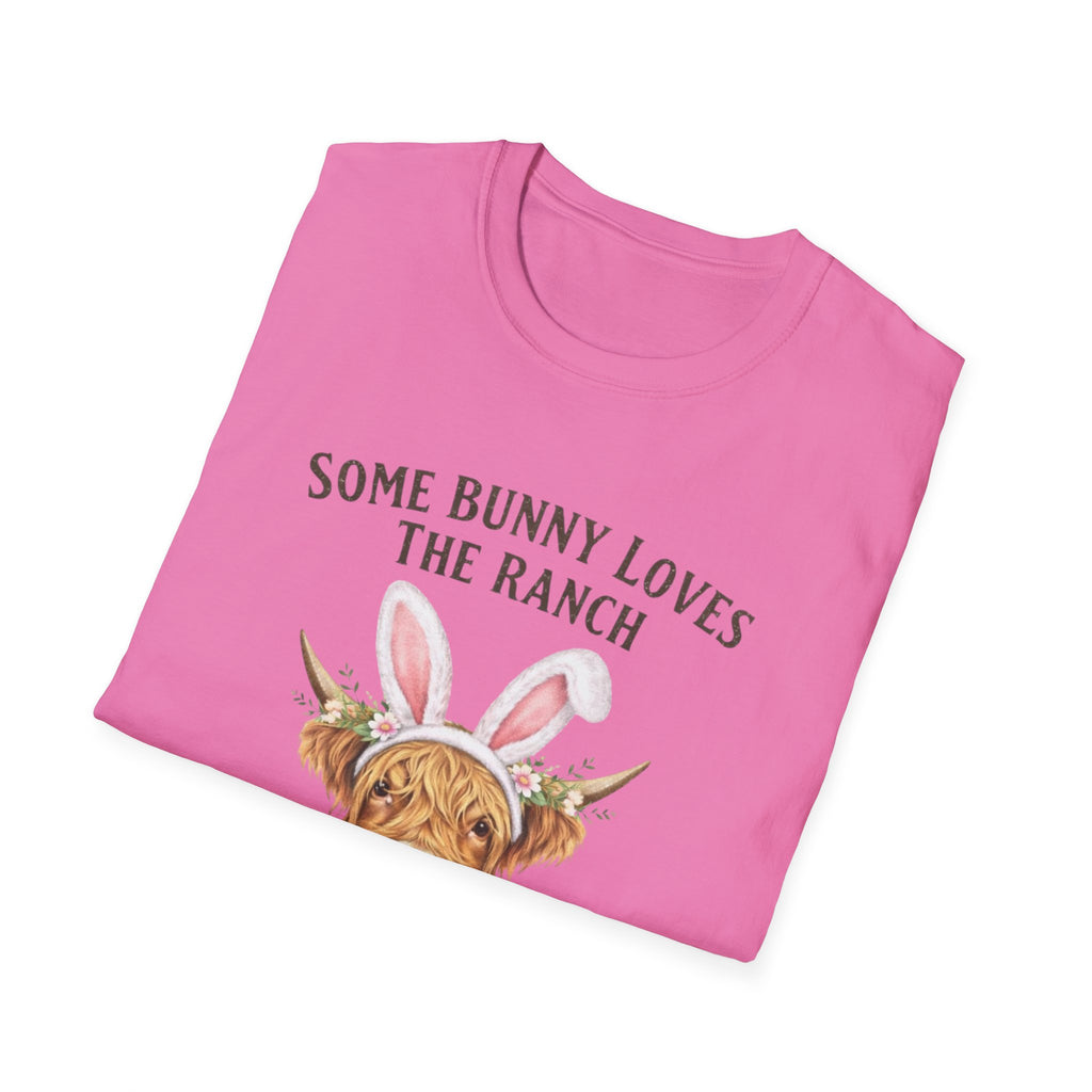 Some Bunny Loves The Ranch T-Shirt — Cute Bunny-Eared Cow Spring Tee