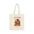 Tote Bag "Dust & Desire: Wild Western Love" Cotton Canvas Tote