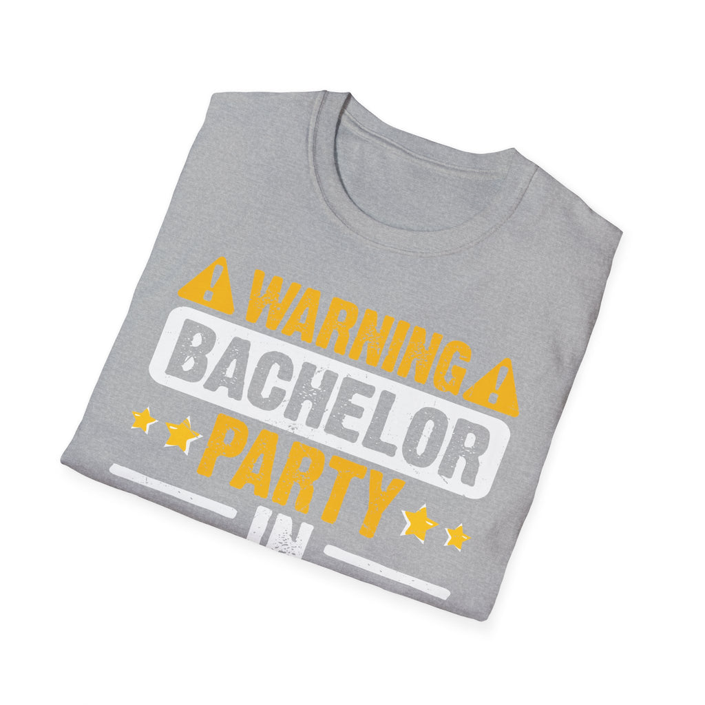 Party Progress T-Shirt — Warning Party Progress Graphic Tee