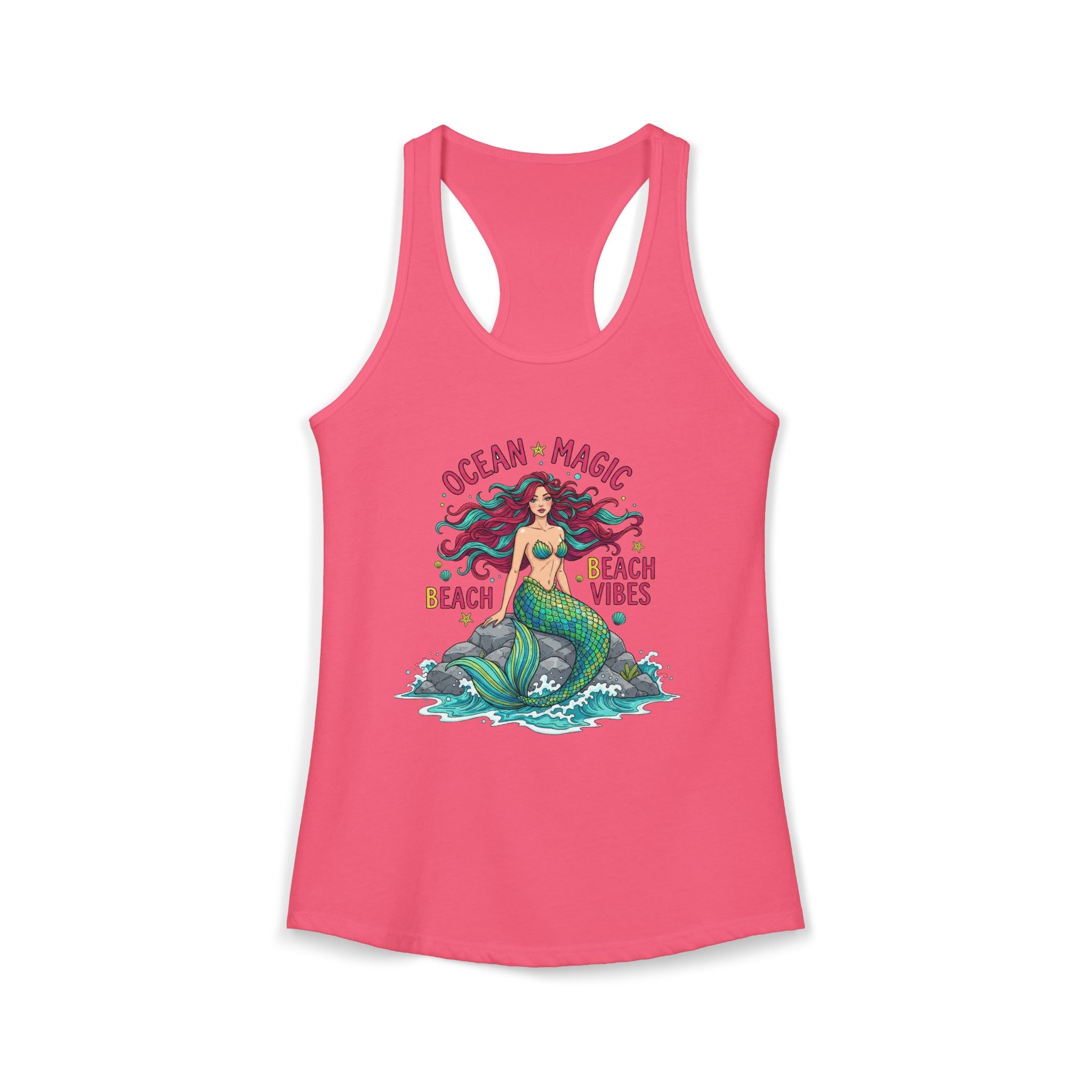 Ocean Magic Mermaid Women's Racerback Tank