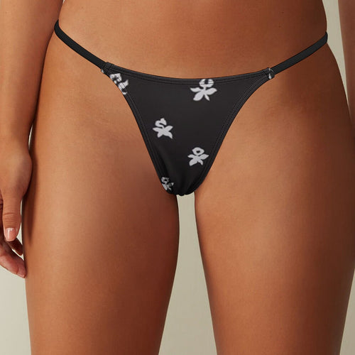 "Goth Girl" Ladies Sexy Thin Thong