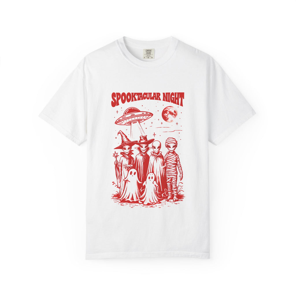 Spooktacular Night Unisex T-Shirt | Halloween Funny Tee, Graphic Tee for Halloween, Spooky Costume Top, Unique Gift for Halloween Lovers