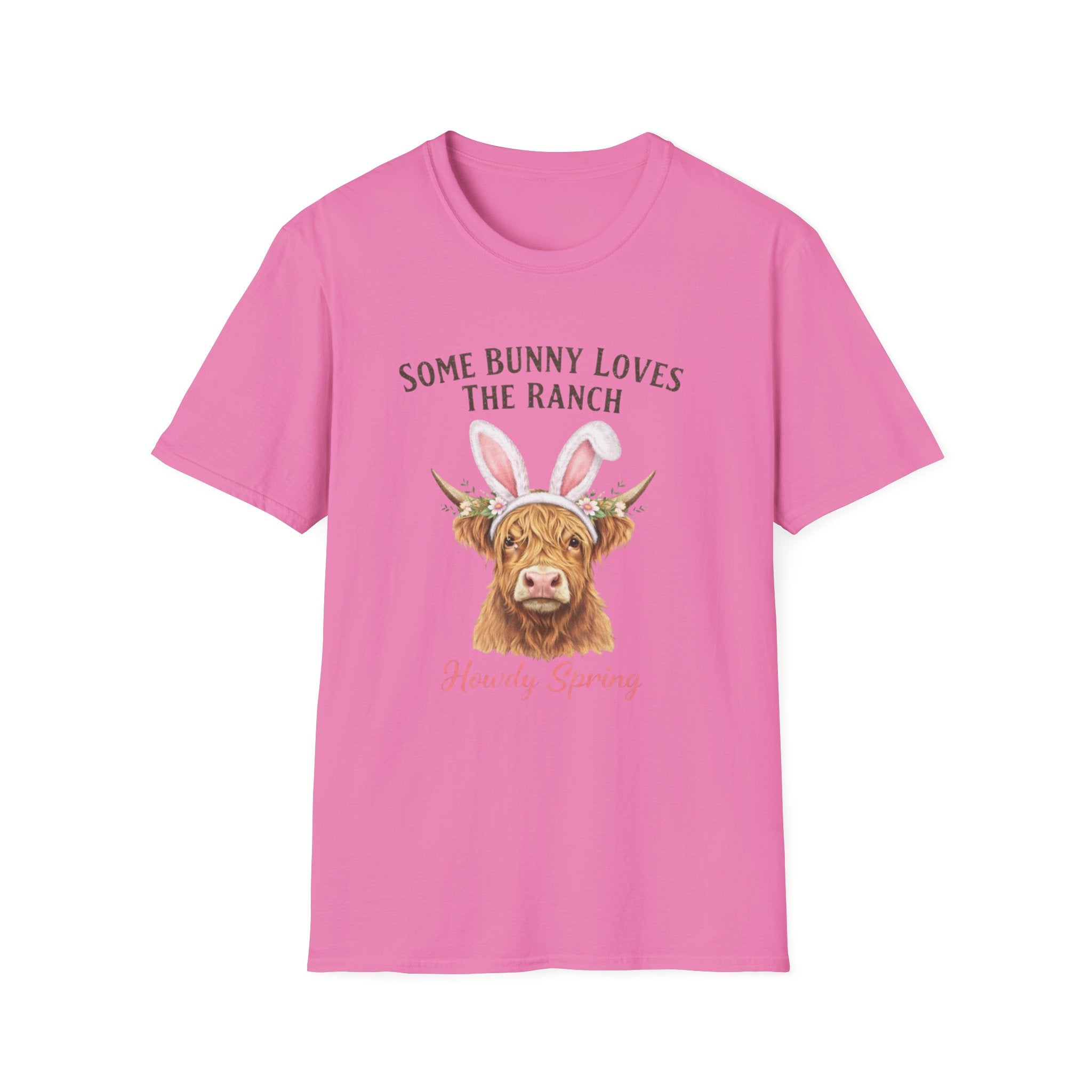 Some Bunny Loves The Ranch T-Shirt — Cute Bunny-Eared Cow Spring Tee