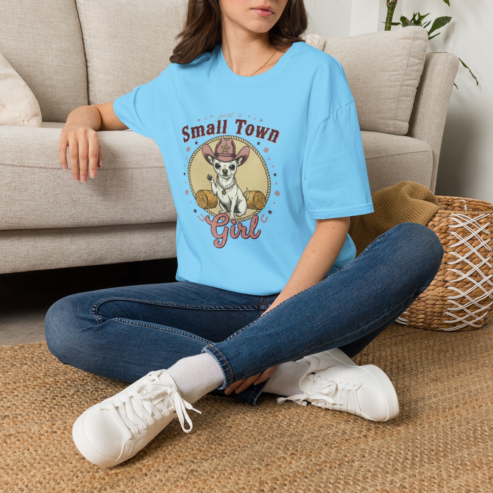 Just a Small Town Girl Graphic Tee Women's Coco