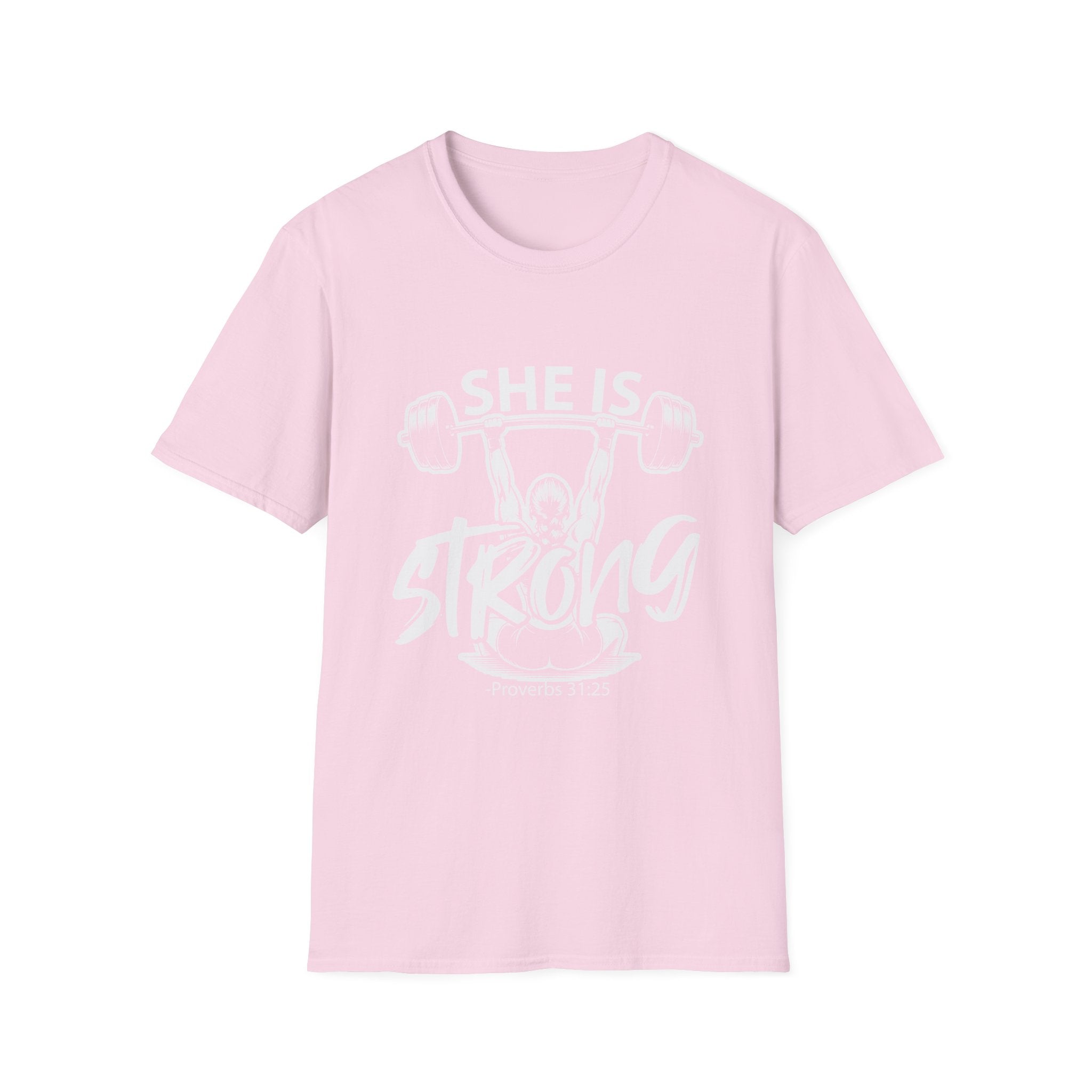 She Is Strong Inspirational T-Shirt — Empowerment Tee for Women