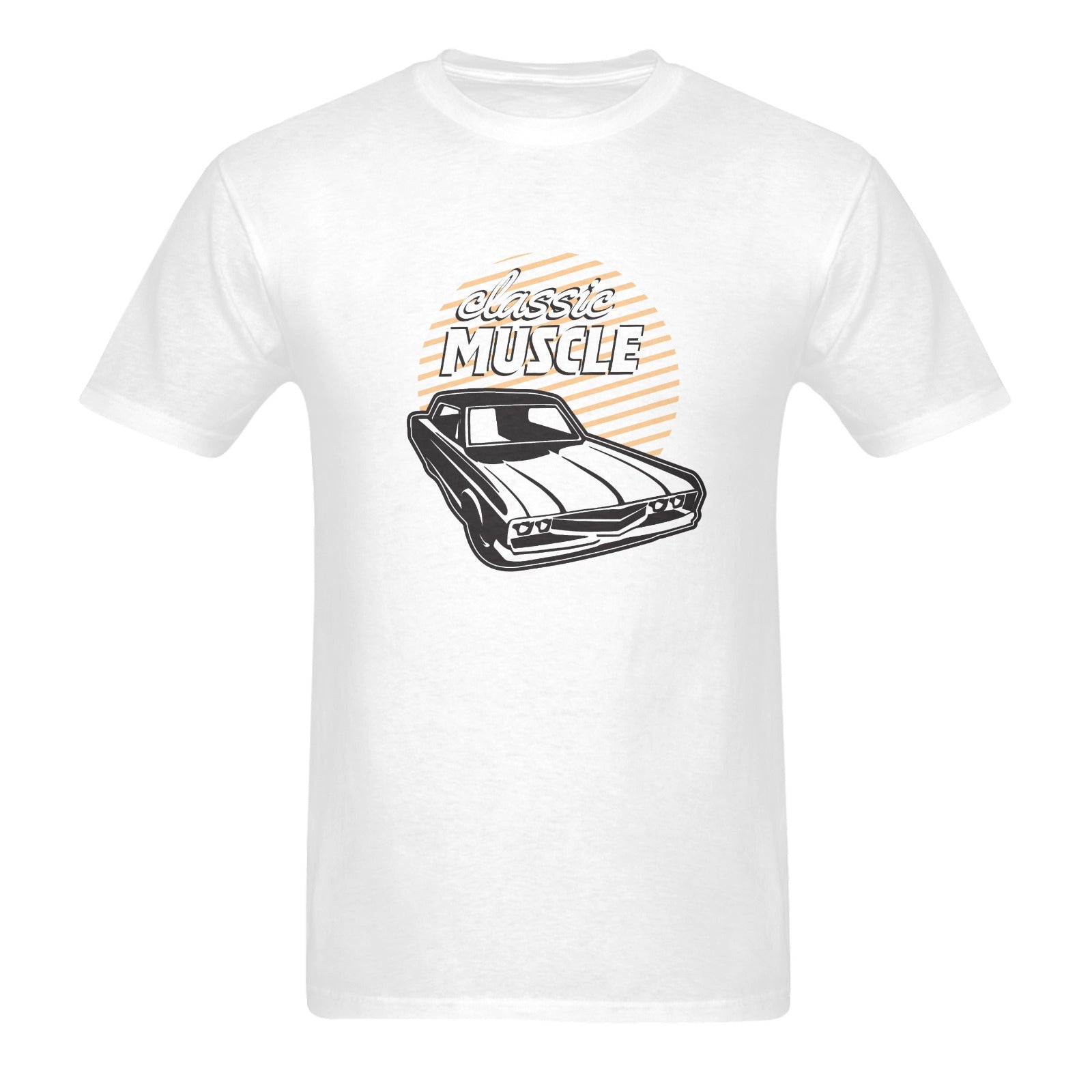 Retro Muscle Car Graphic T-Shirt