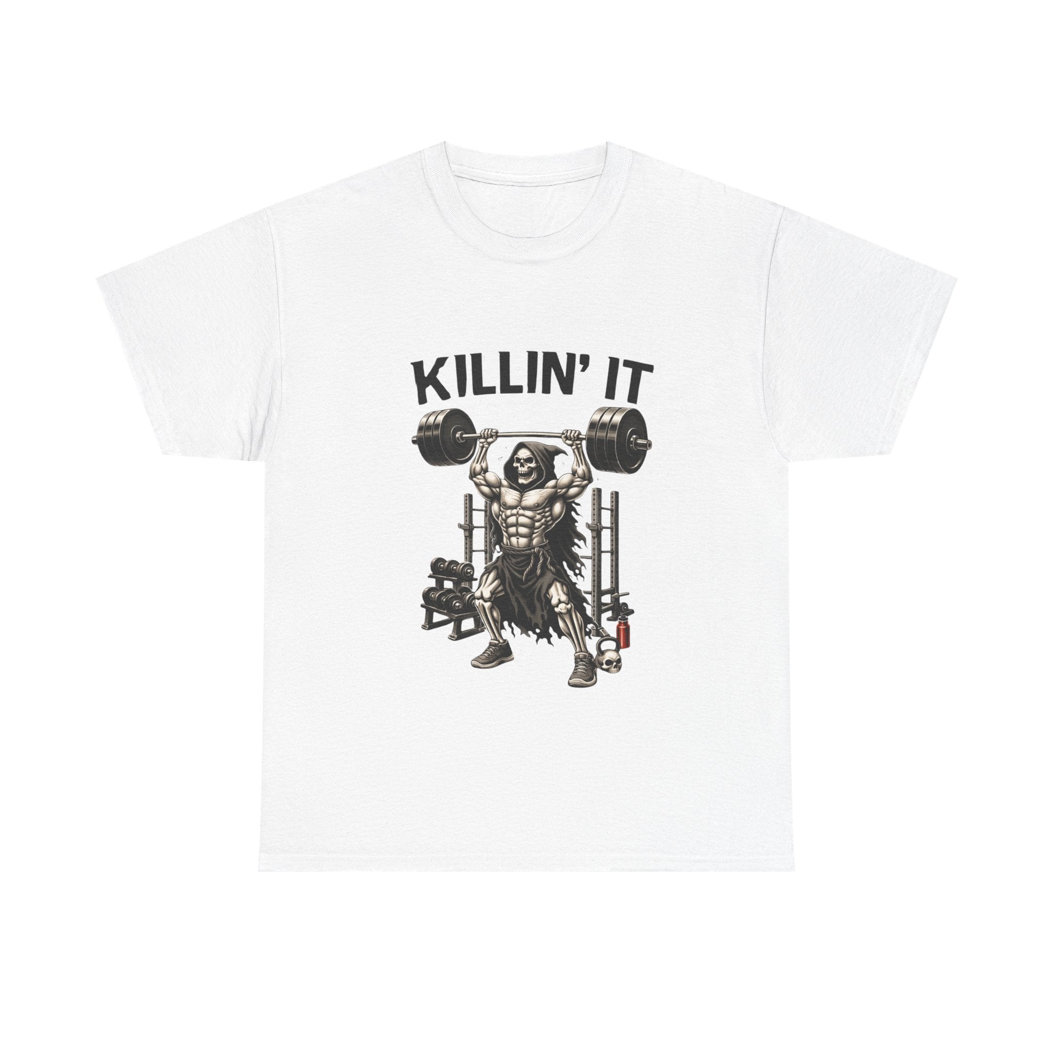 Killin' It Weightlifting Tee — Gym Motivational Fitness T-Shirt