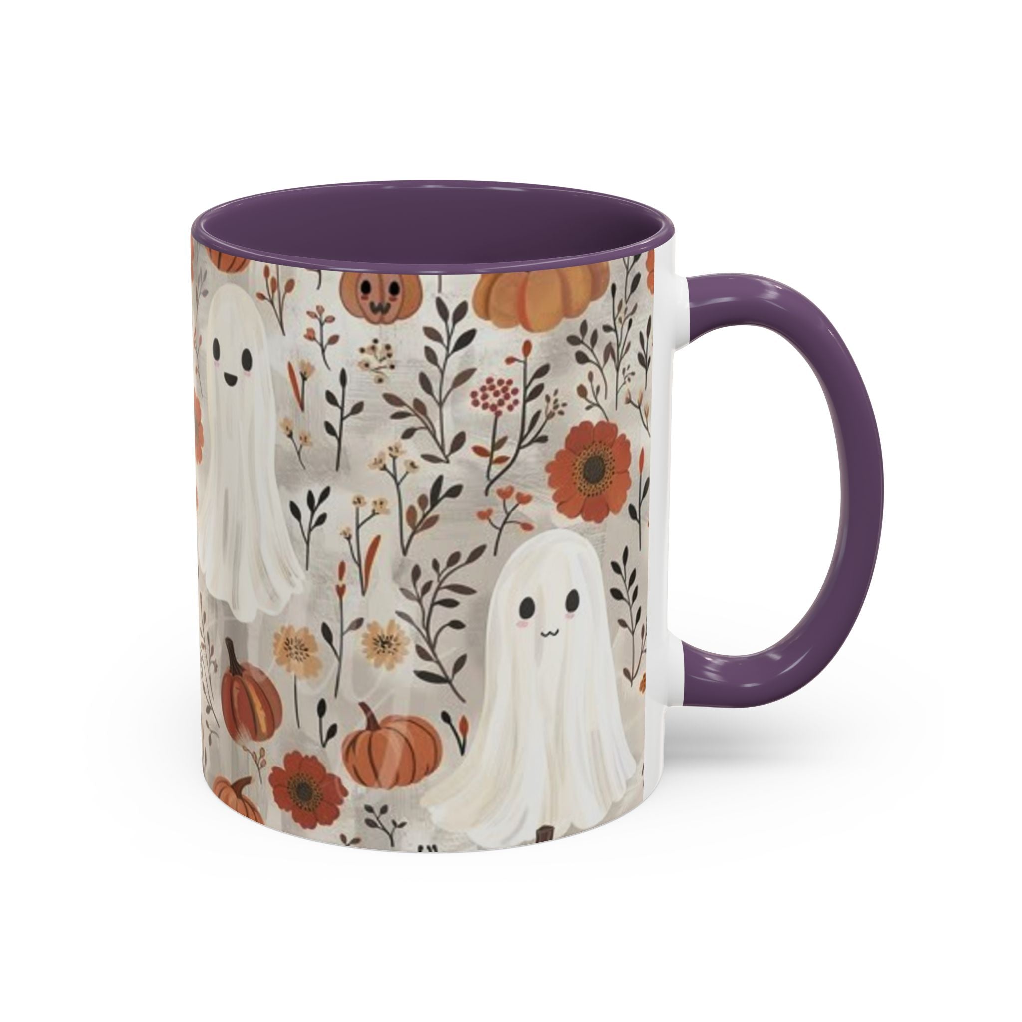 Cute Halloween Ghost Coffee Mug | Fall Decor, Gift for Autumn Lovers, Spooky Vibes, Ceramic Drinkware, Witchy Kitchen
