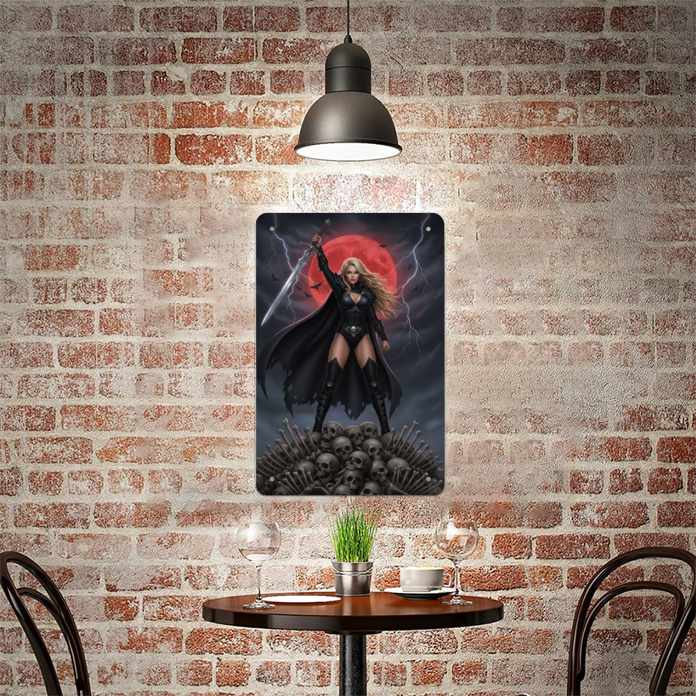Luna Grimstone  Premium tinplate (metal) Fantasy Art