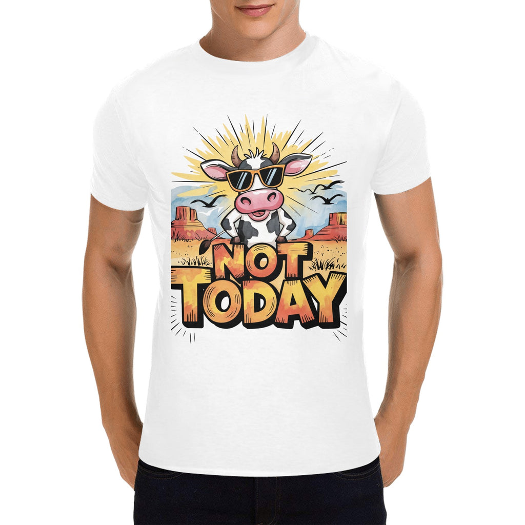 Not Today Bull Tee — Funny Western Unisex Graphic Shirt
