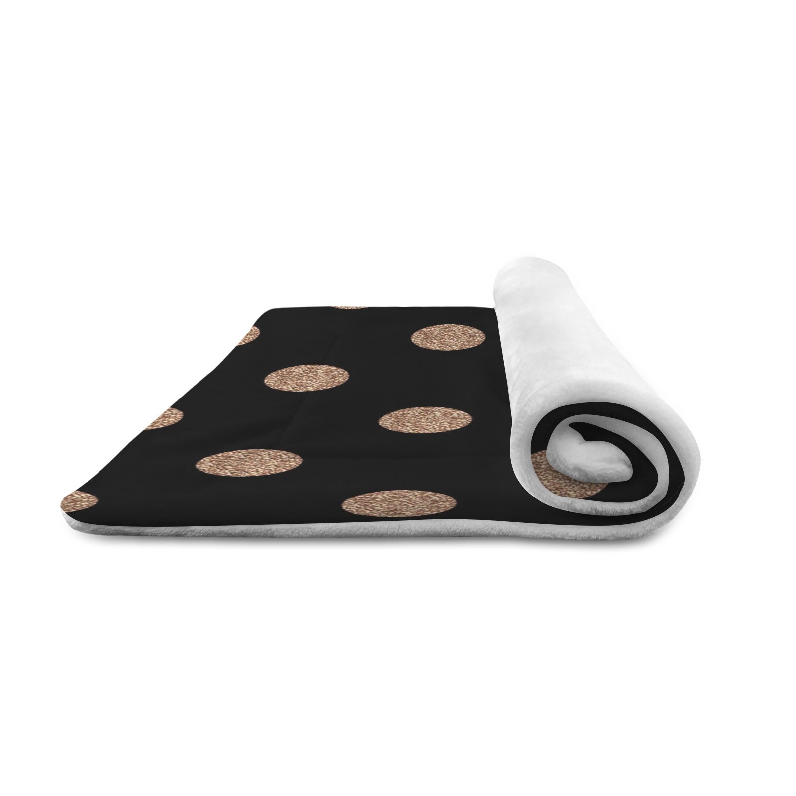 Coco's House of Fashion Gold Dot Luxe Pet Mat