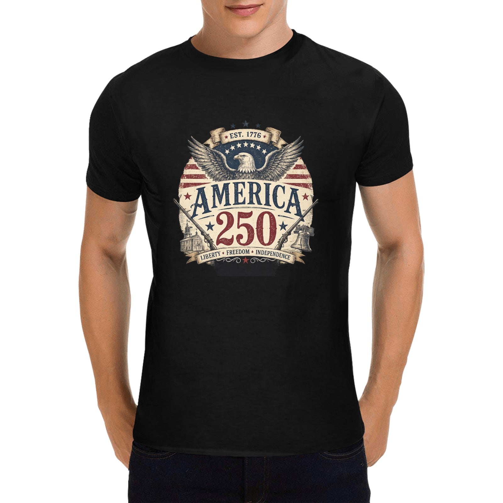 America 250 T-Shirt-Black