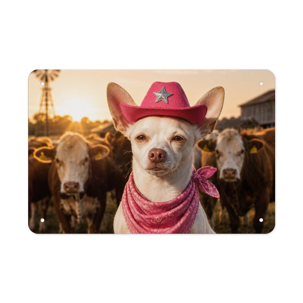 Sheriff Coco Cowgirl Chihuahua