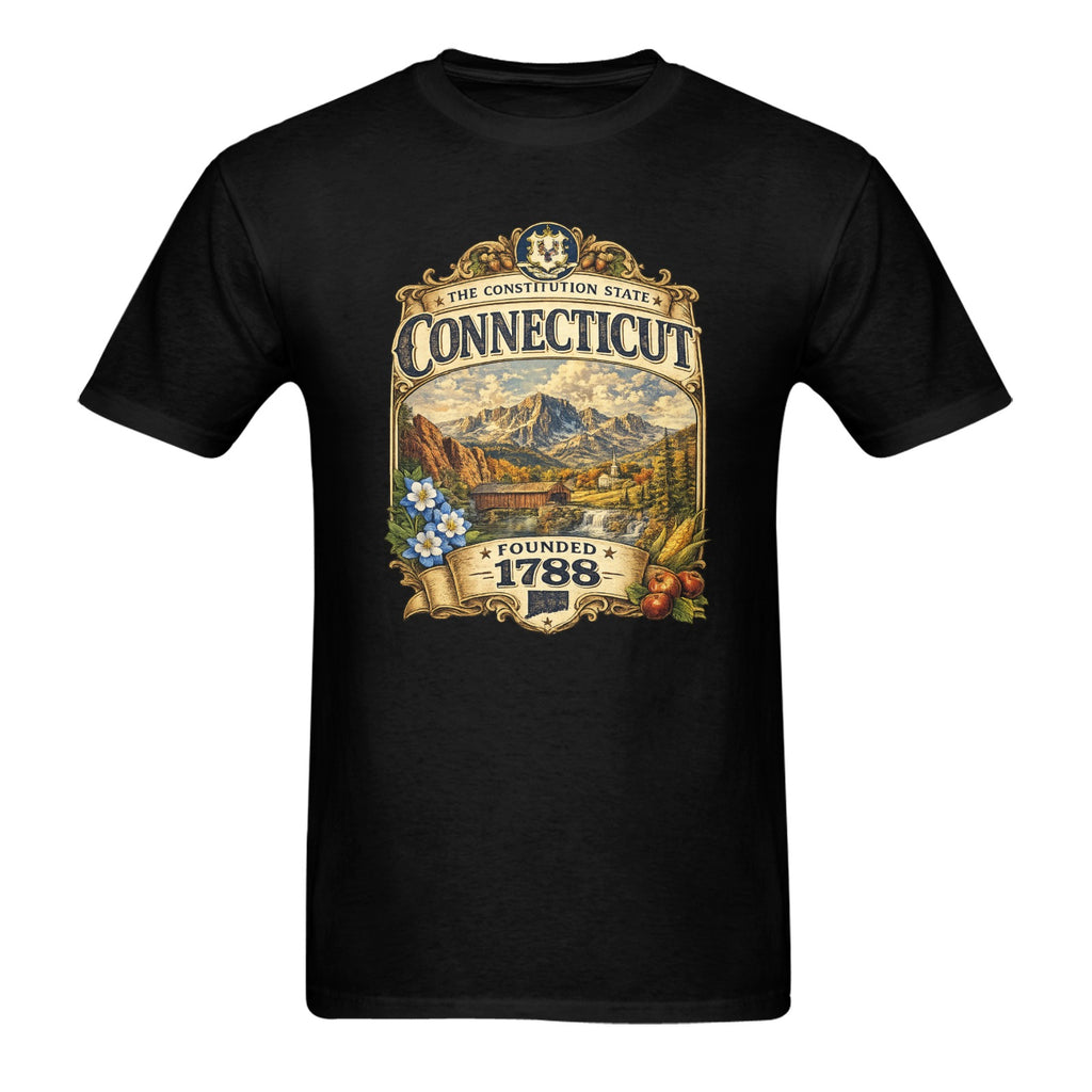Men's Historical Connecticut T-Shirt