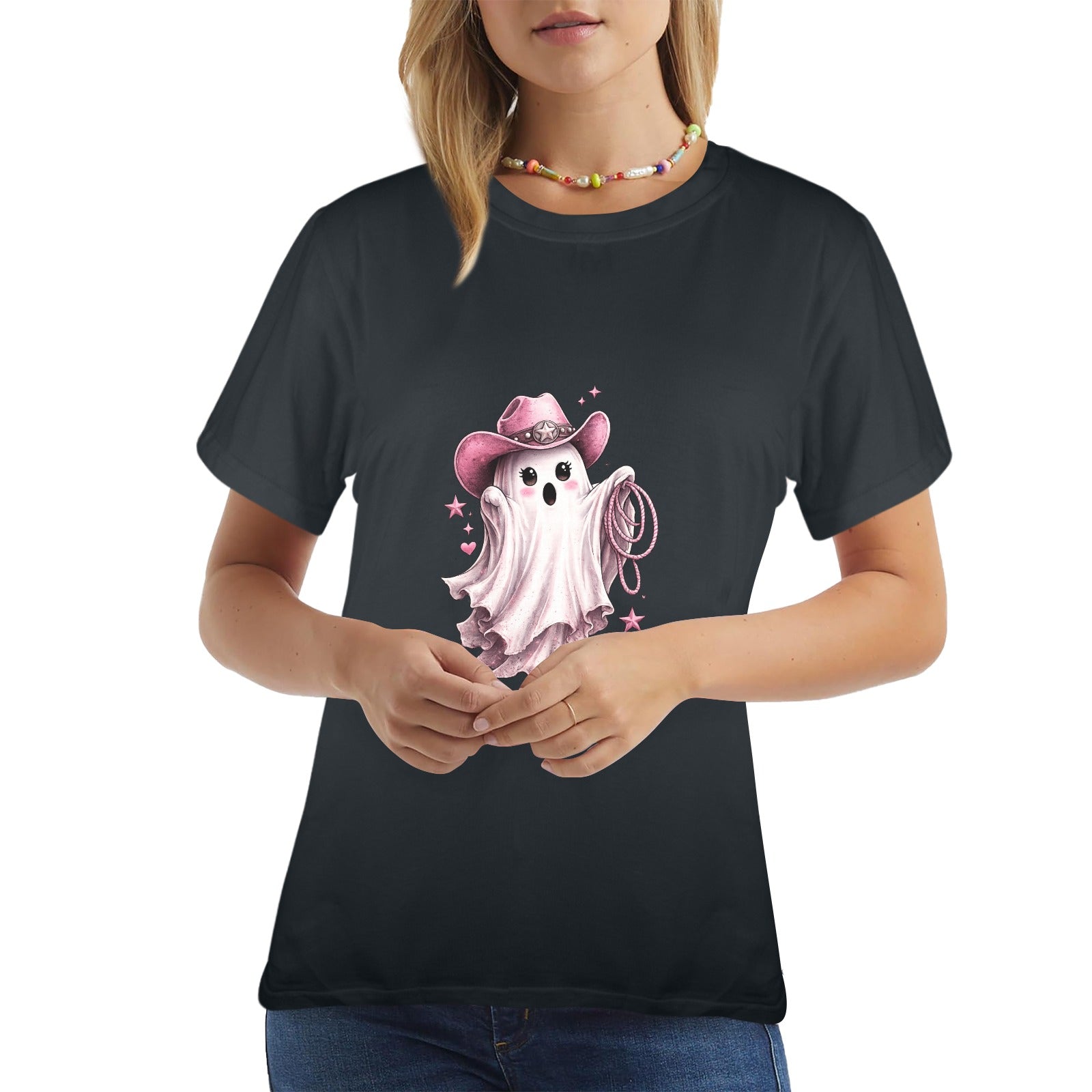 Women's  Cowgirl Ghost Tee