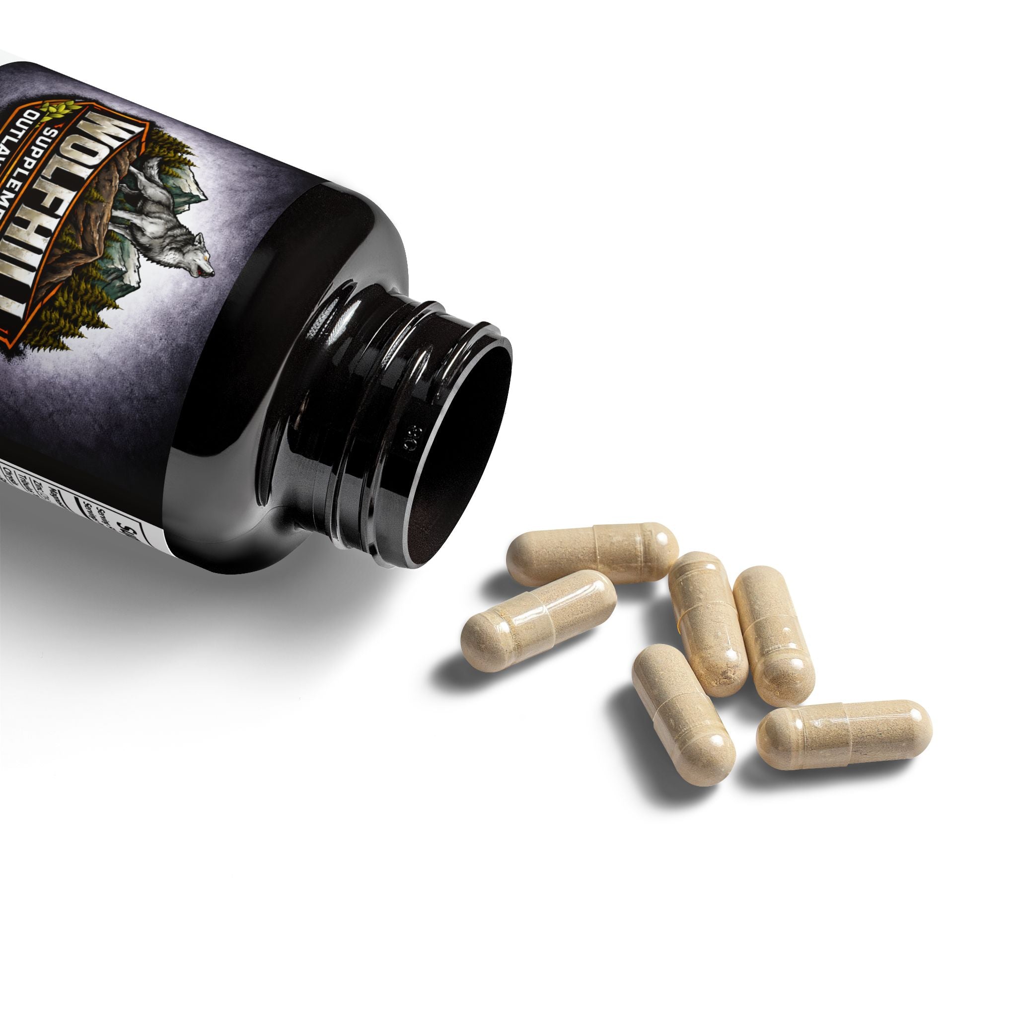 Outlaw Vitality Male Blend Complex Magnesium Zinc Supplement (90 Capsules)