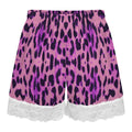 Women's Lace-trimmed short pajama pants