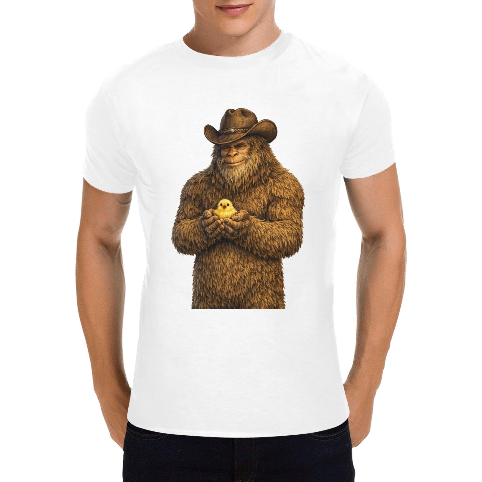 Sasquatch Cowboy Chick Tee  Western