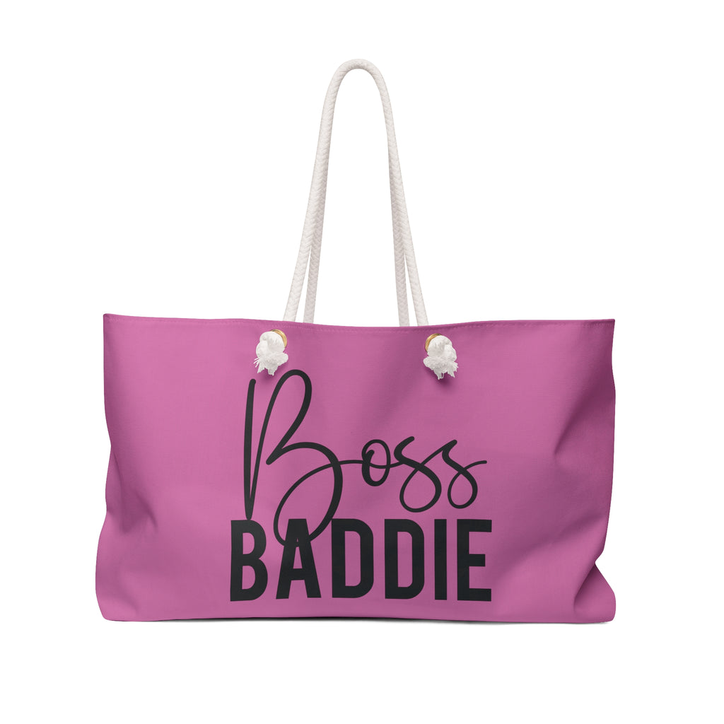 Weekender Bag —Boss Baddie