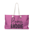 Weekender Bag —Boss Baddie