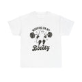 Working On My Booooty Tee – Funny Ghost Weightlifting Shirt