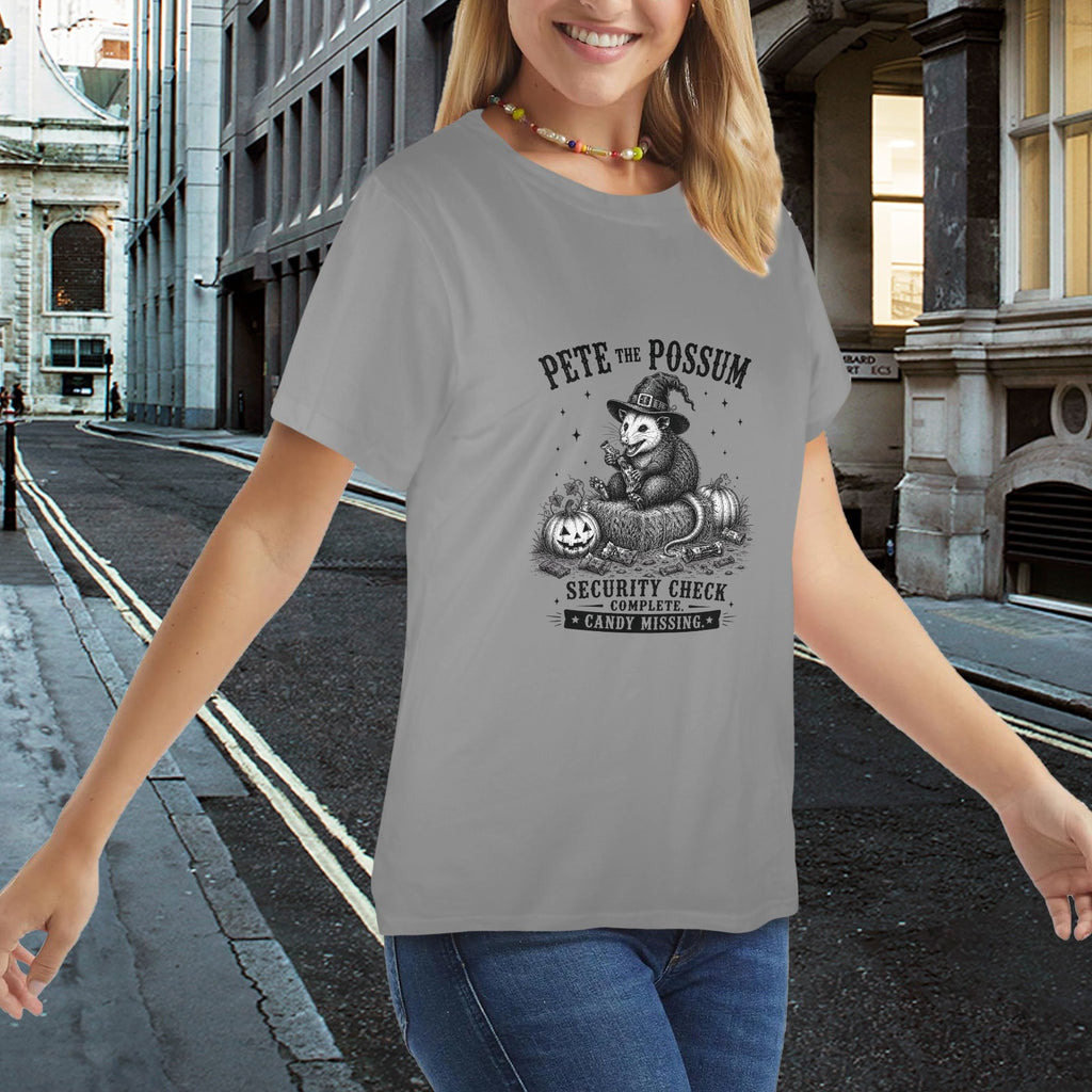 Wolf Hill Ranch Presents: Pete the Possum Halloween Tee ladies