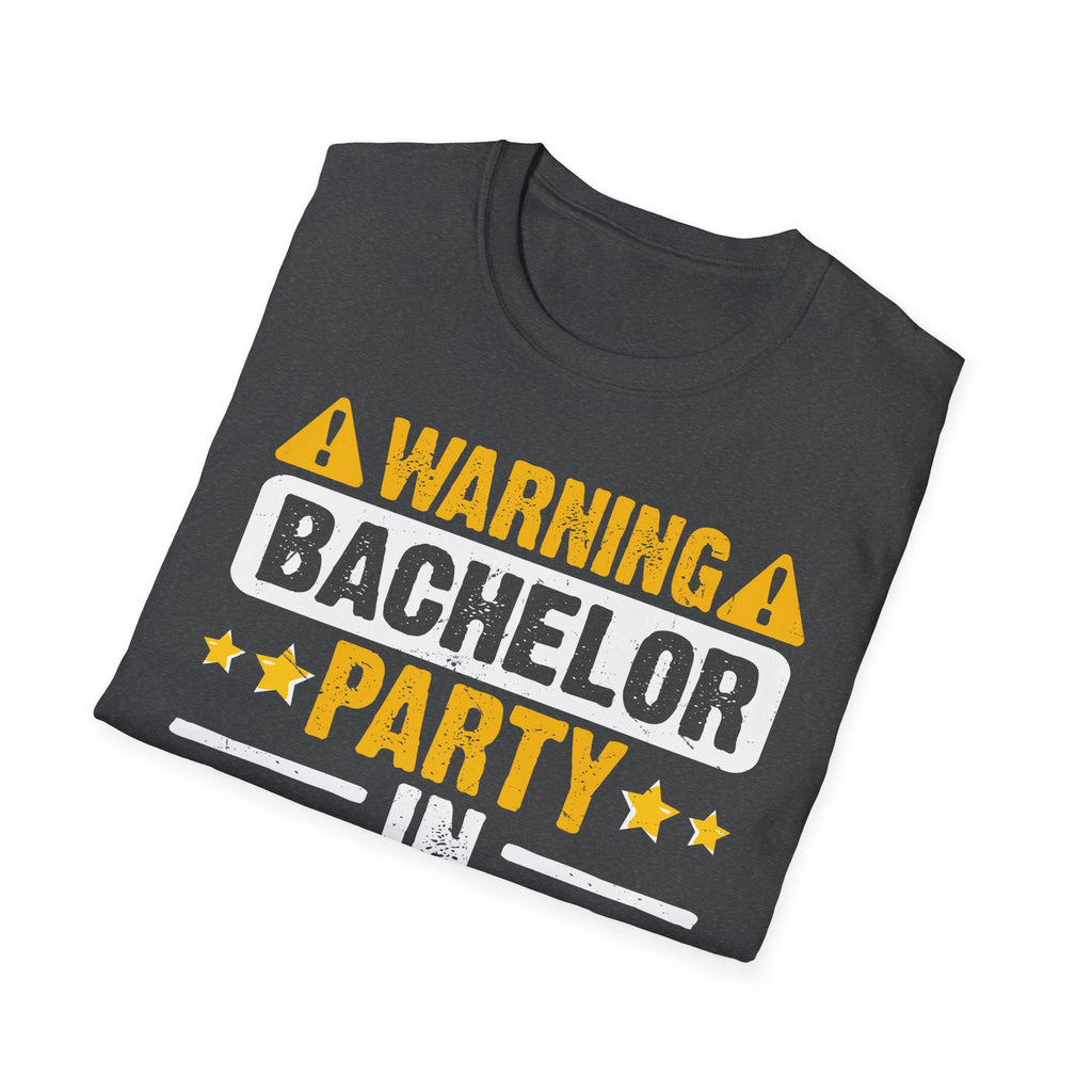 Party Progress T-Shirt — Warning Party Progress Graphic Tee