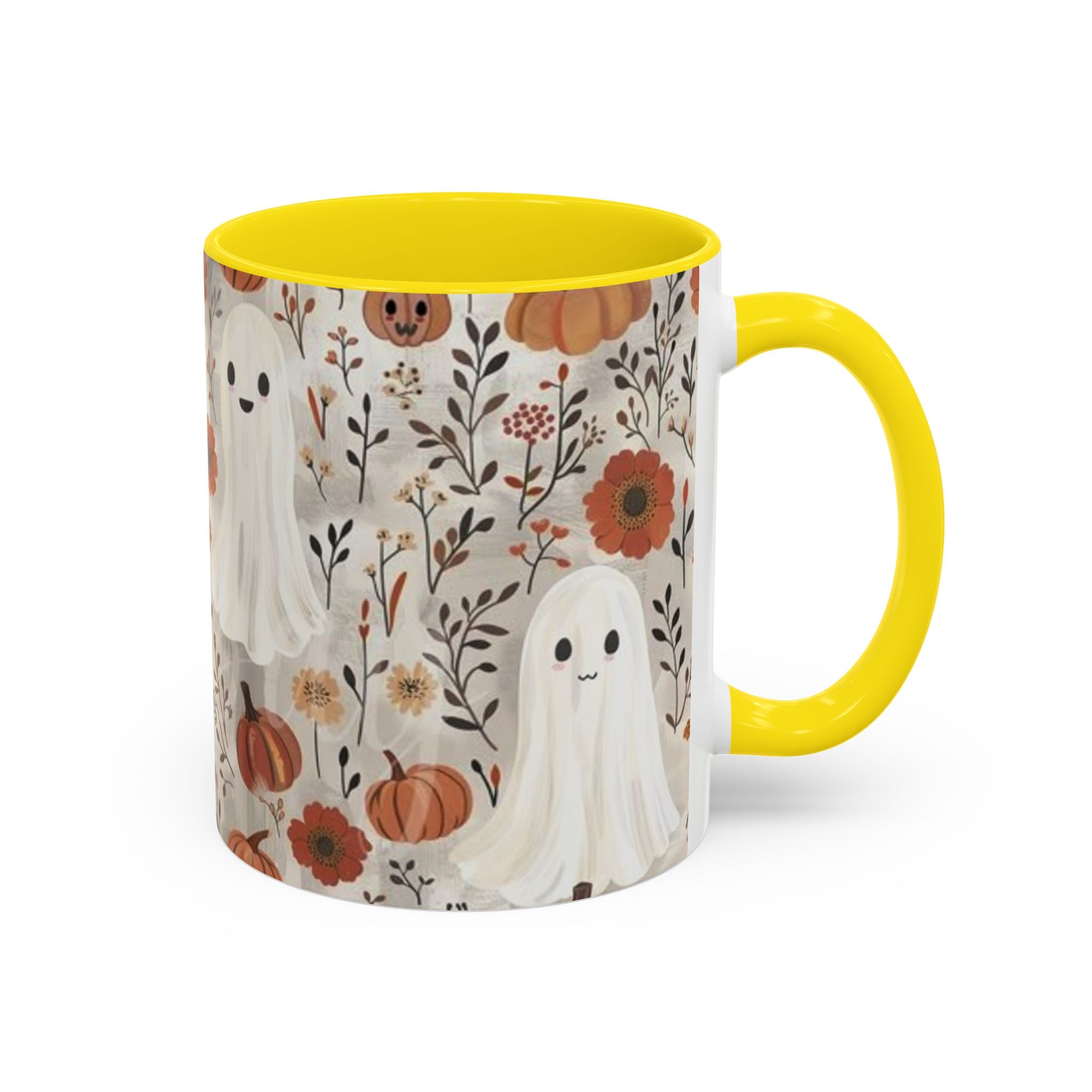 Cute Halloween Ghost Coffee Mug | Fall Decor, Gift for Autumn Lovers, Spooky Vibes, Ceramic Drinkware, Witchy Kitchen