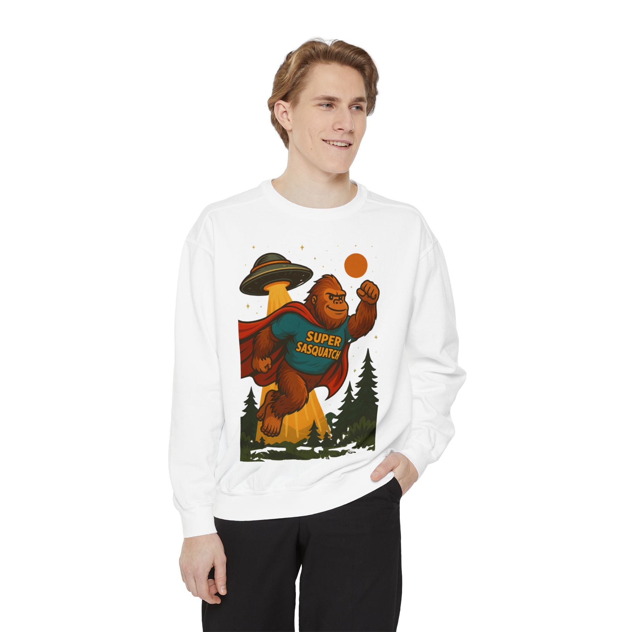 Unisex Garment-Dyed Sweatshirt