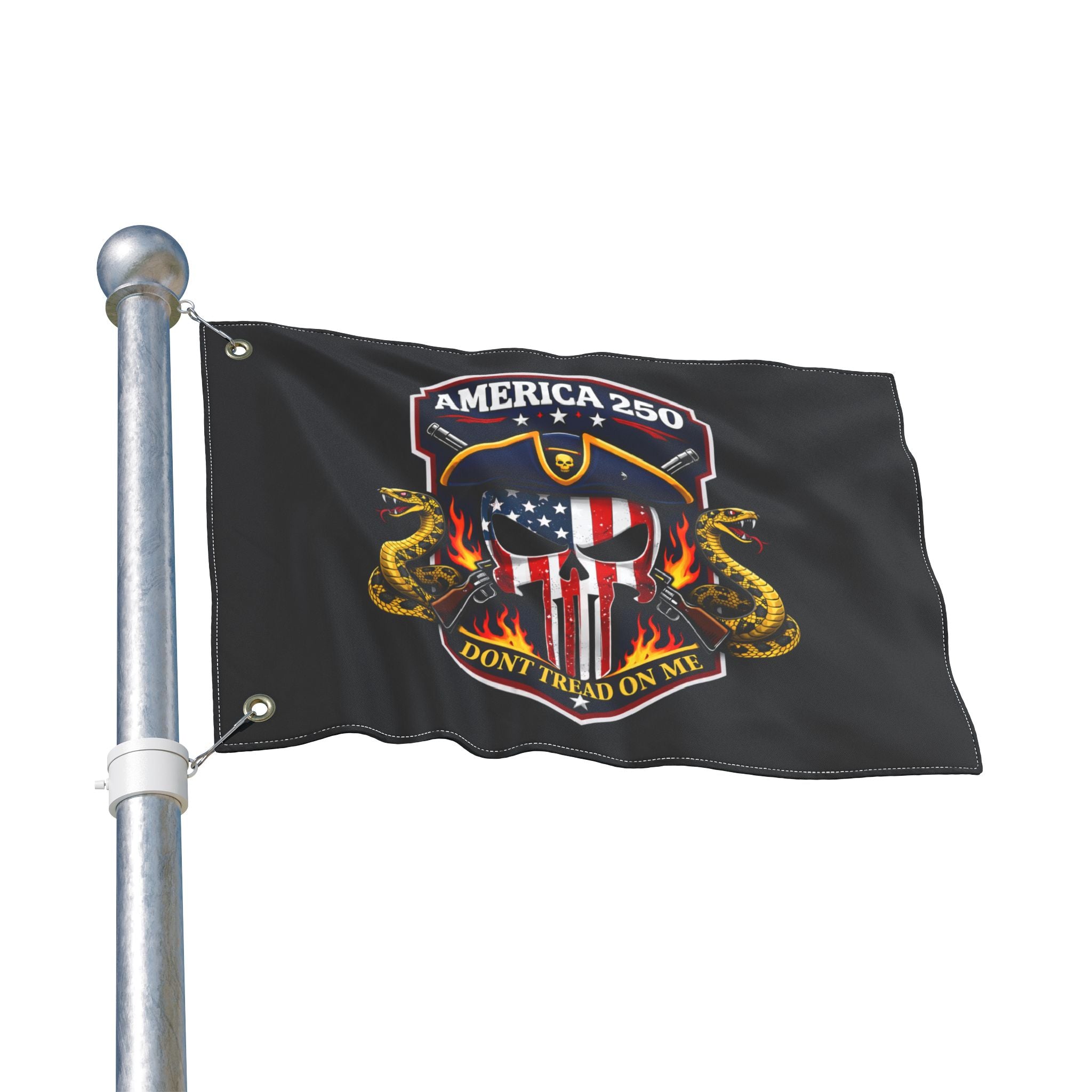 America 250 "Don't Tread On Me" Double-Sided Flag